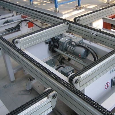 Pop-up And Chain Offset Conveyor